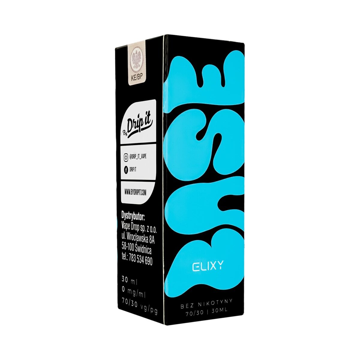 Baza Beznikotynowa Elixy 70/30 30ML 0MG