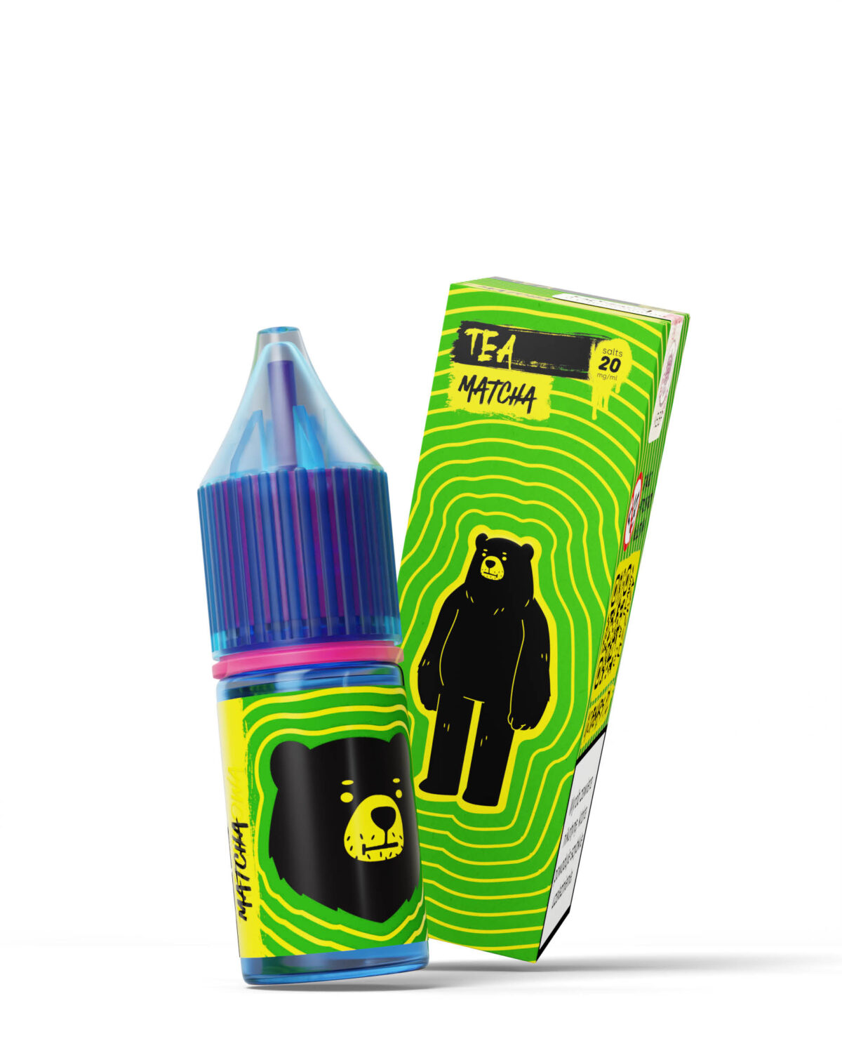 Liquid Go Bears Salt Tea 10ml 20mg Matcha