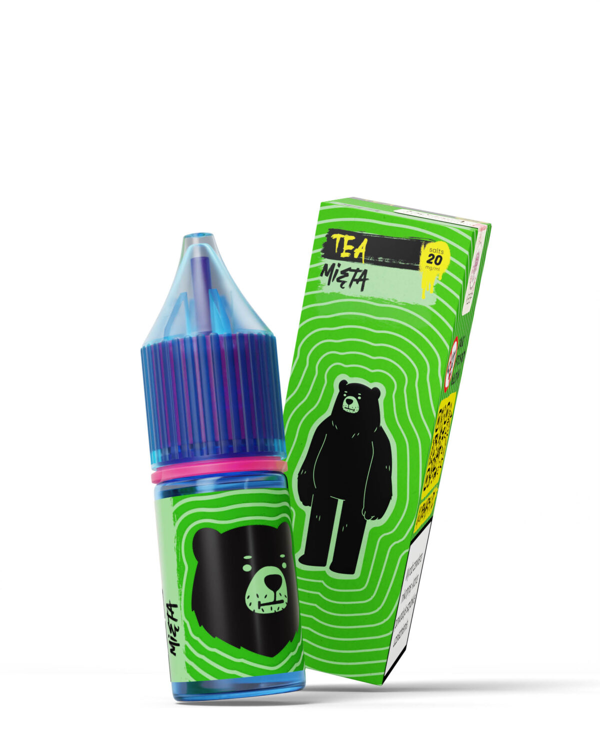 Liquid Go Bears Salt Tea 10ml 20mg Herbata Miętowa
