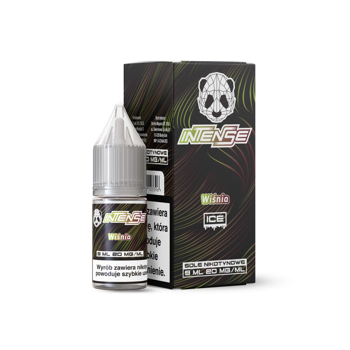 Liquid Panda Intense Salt 20mg 9ml Wiśnia