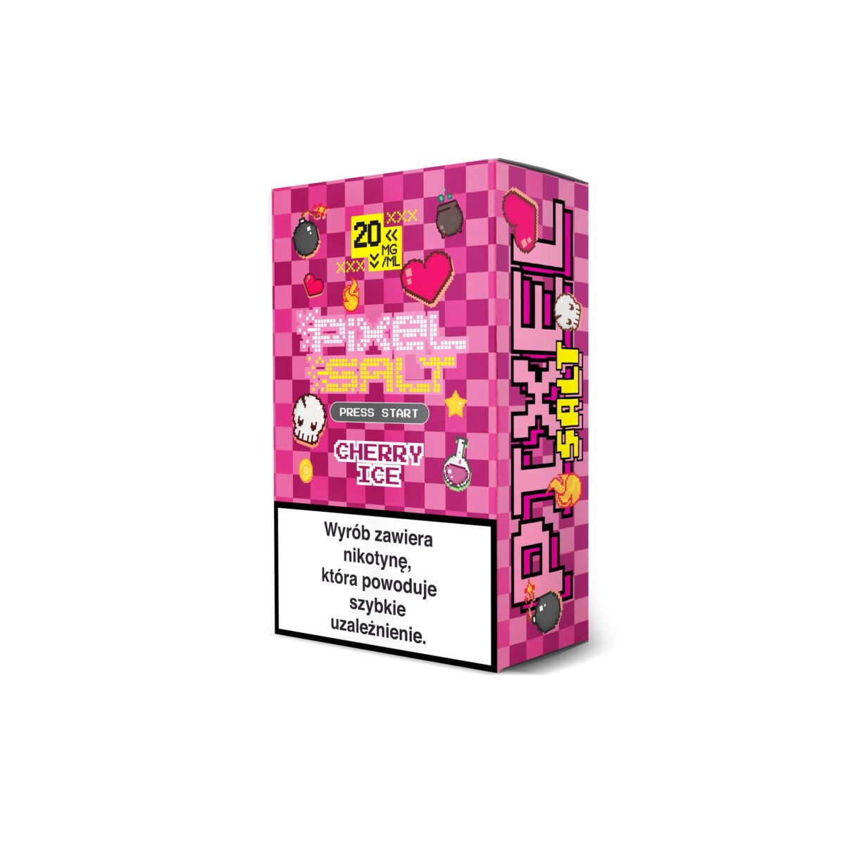 Liquid Pixel Salt 10ml 20mg Cherry Ice