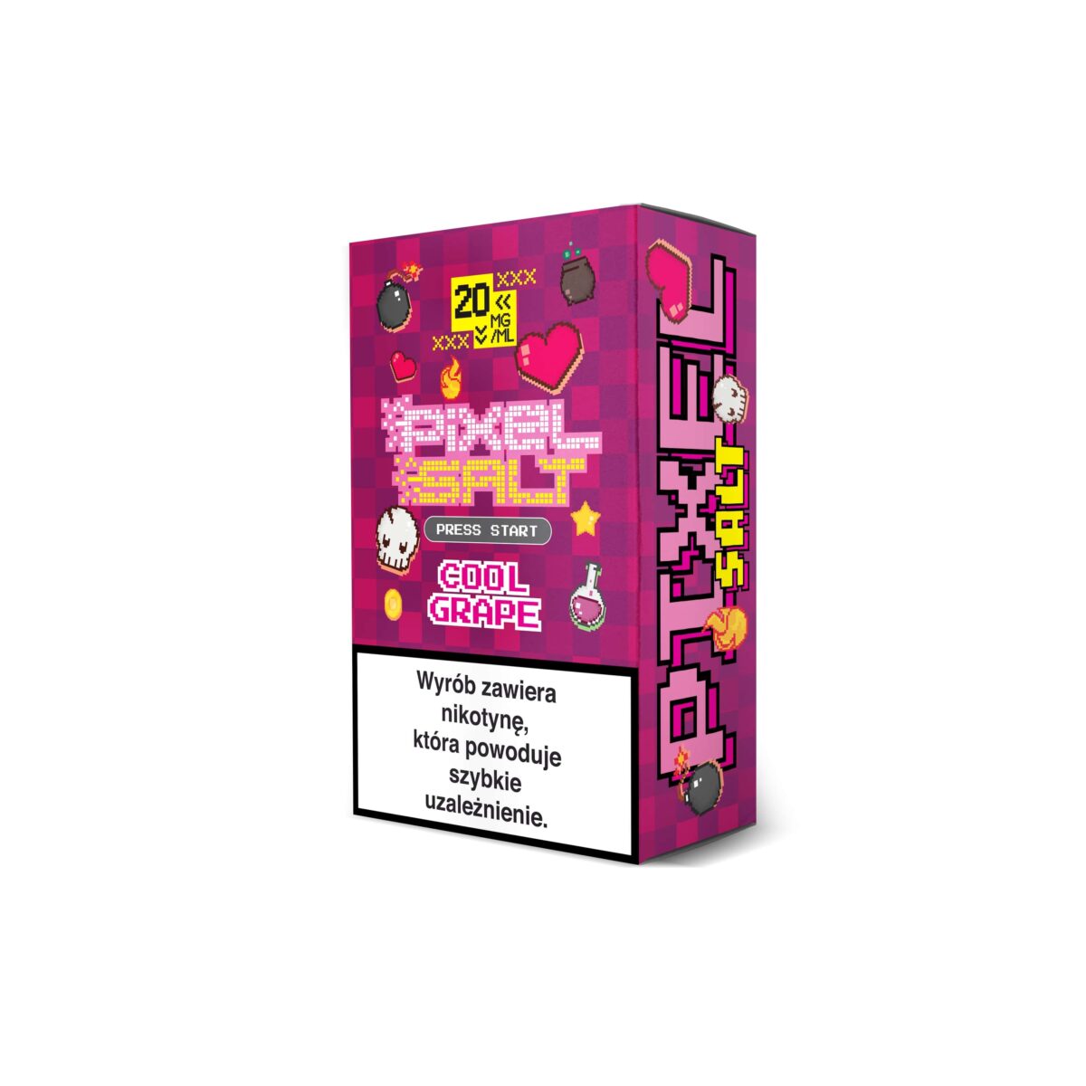 Liquid Pixel Salt 10ml 20mg Cool Grape