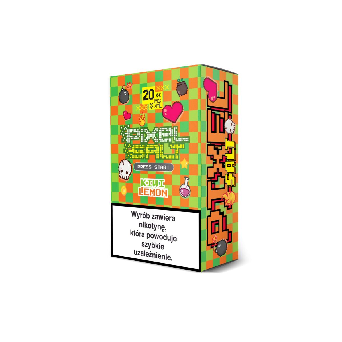 Liquid Pixel Salt 10ml 20mg Kiwi Lemon