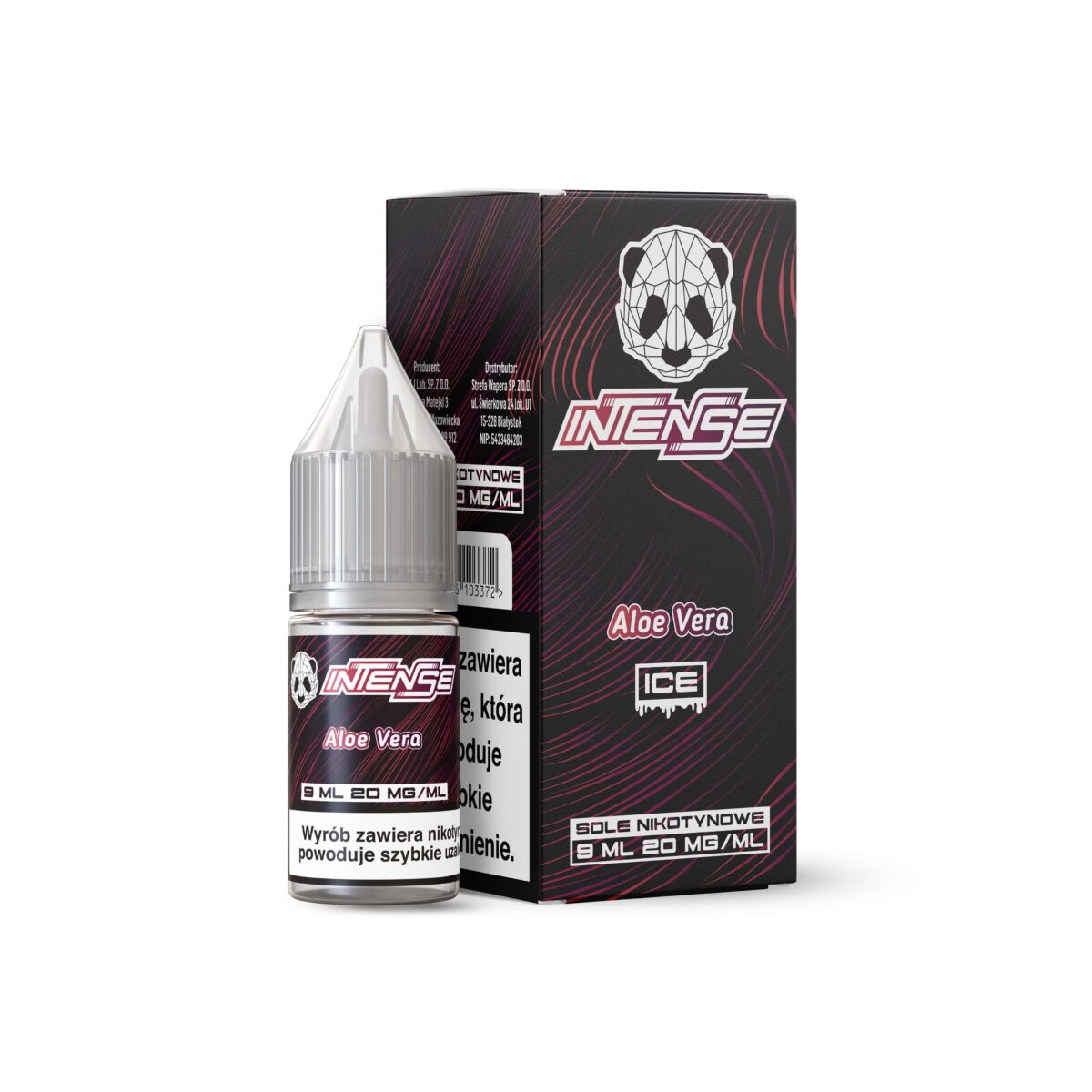 Liquid Panda Intense Salt 20mg 9ml Aloe Vera