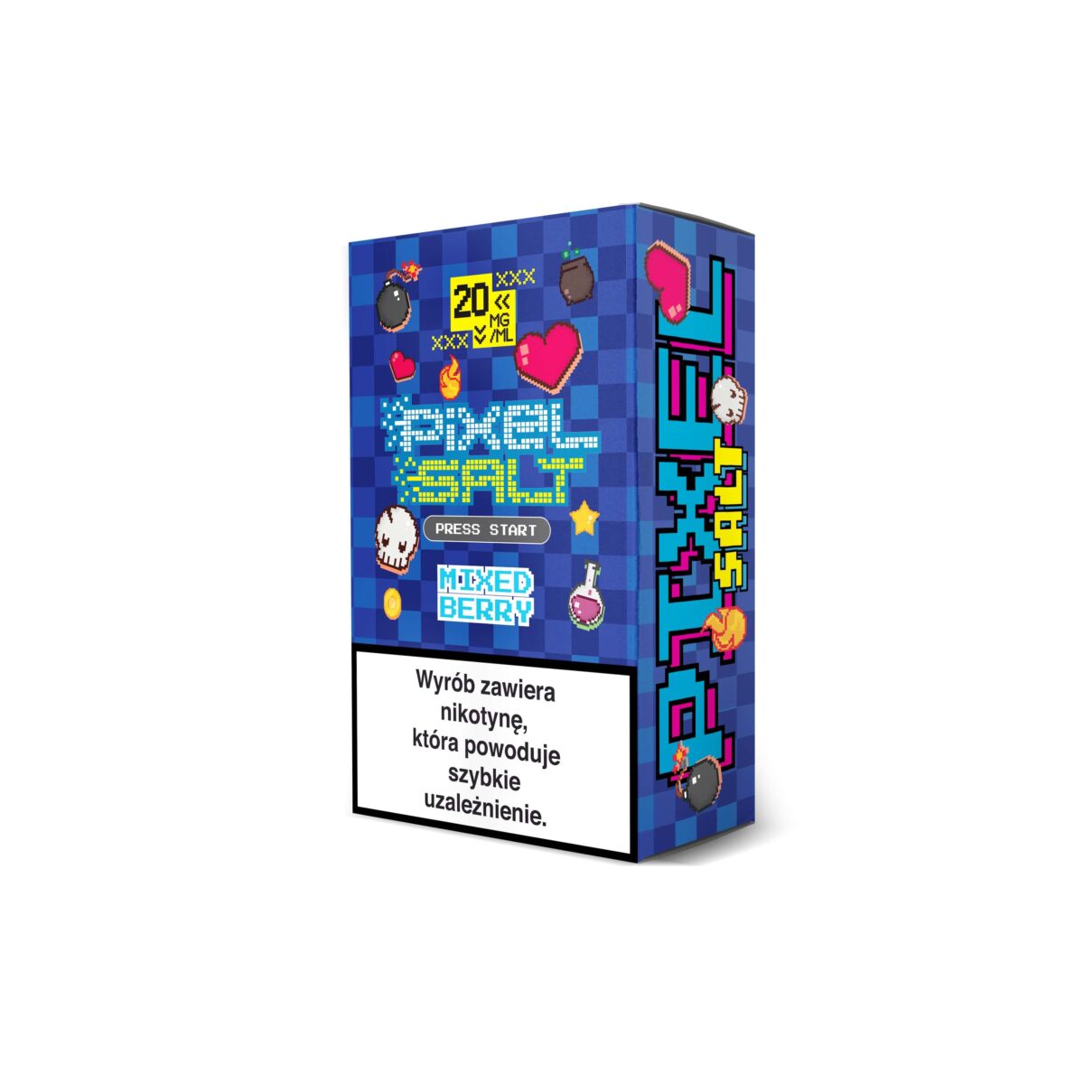 Liquid Pixel Salt 10ml 20mg Mixed Berry